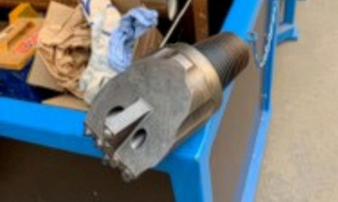 Foto einer Richtbohrkrone