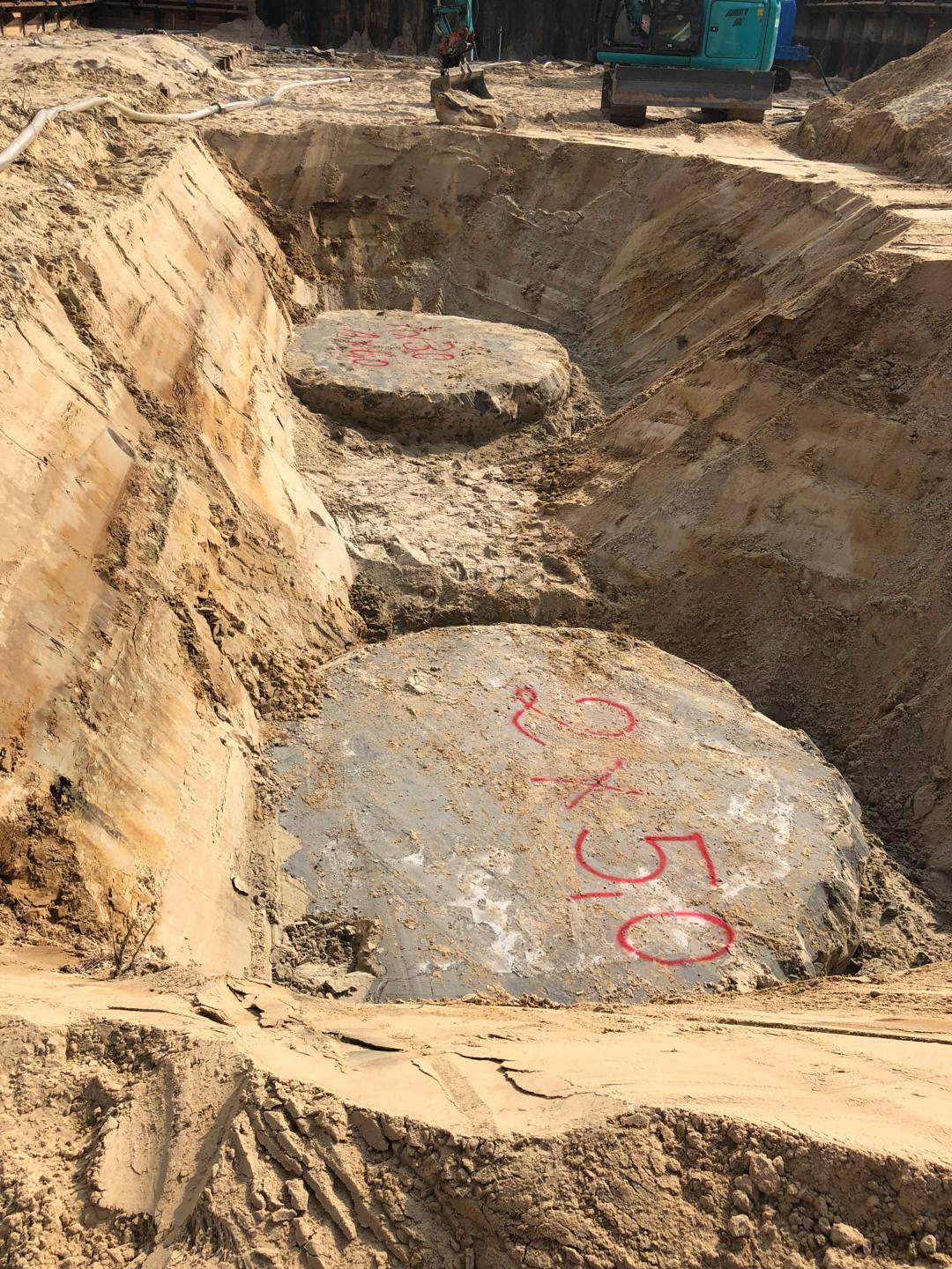 Foto einer Probesäule